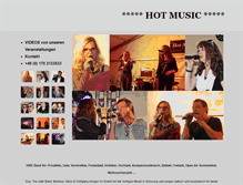 Tablet Screenshot of hot-music.info